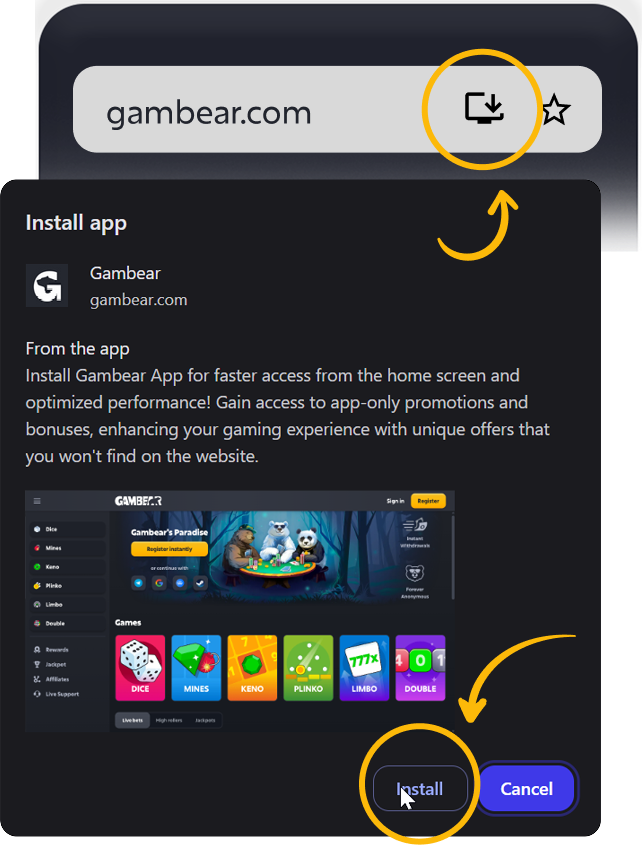 Windows installation steps